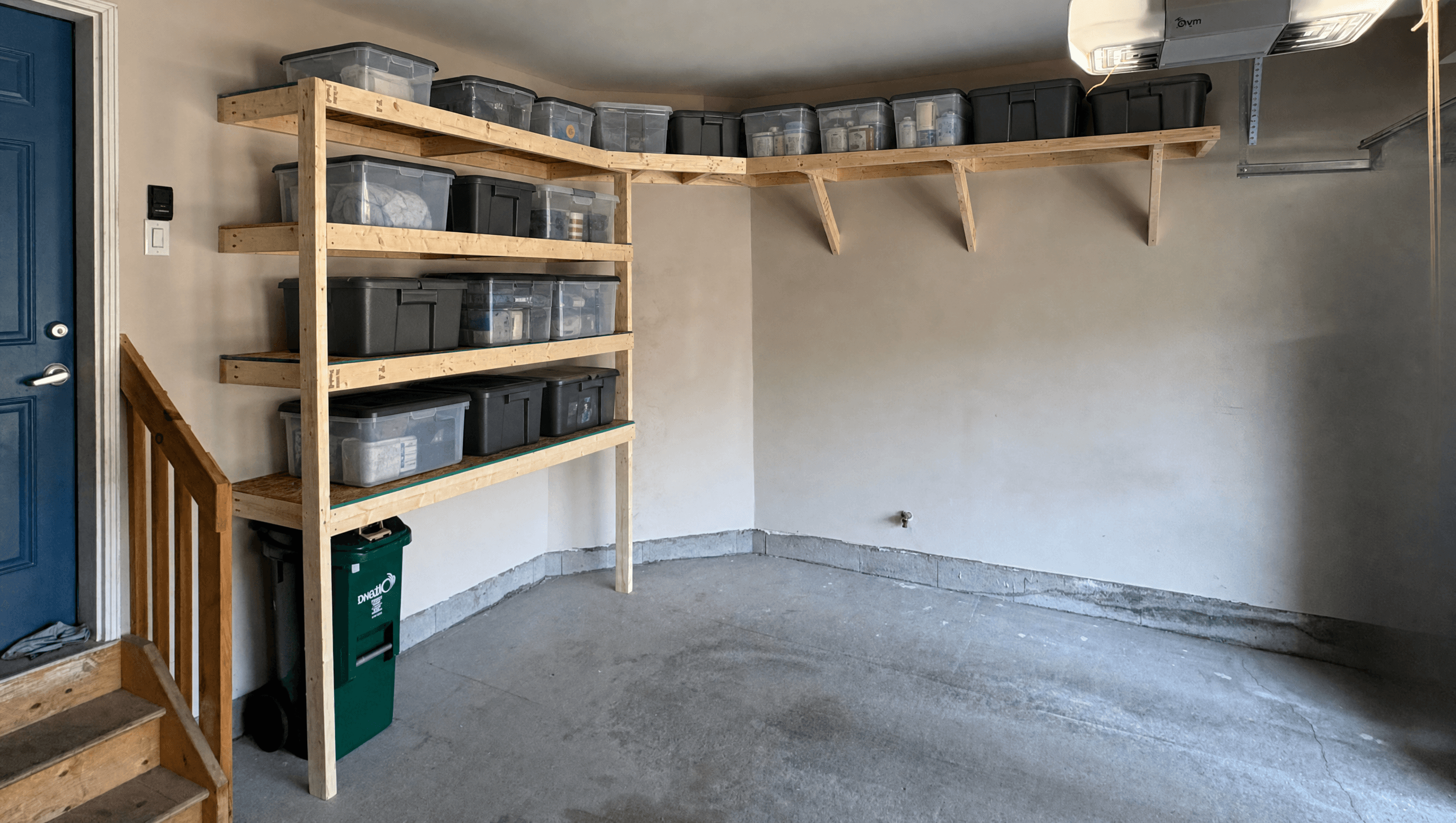 Garage shelving